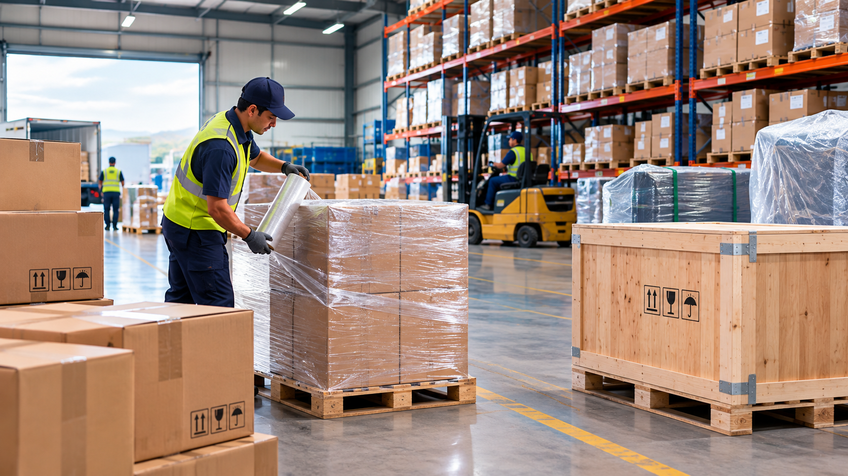 WAREHOUSING & PACKAGING — courier service